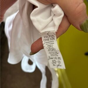 Yelete White One Size Top